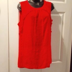AGB ladies sleeveless pull over top